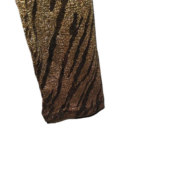 Unique Vintage Gold and Black Jumpsuit. Size Small & Medium& Large New.With Tags - Picture 6 of 11
